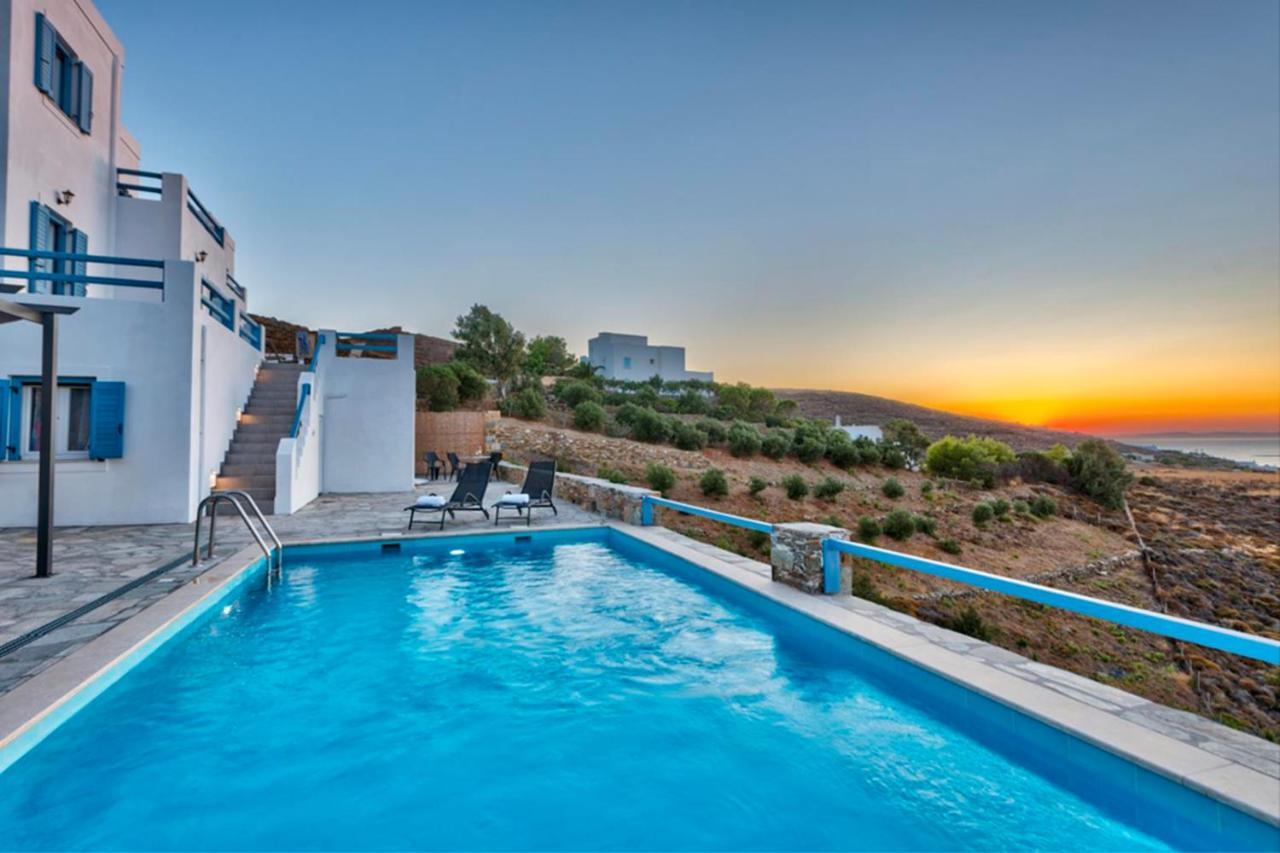 Oceania House With Sea View Vila Posidhonía Exterior foto
