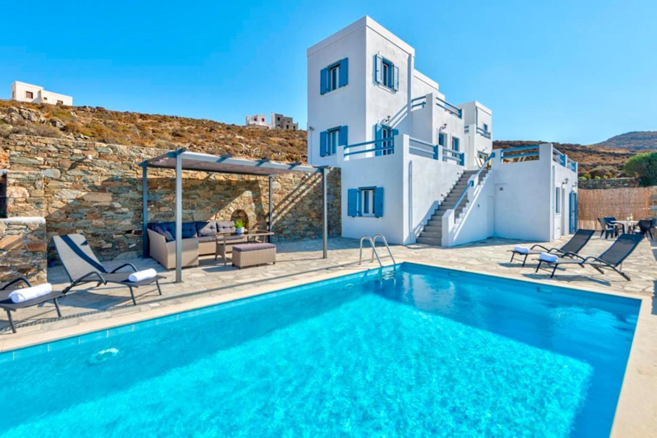 Oceania House With Sea View Vila Posidhonía Exterior foto