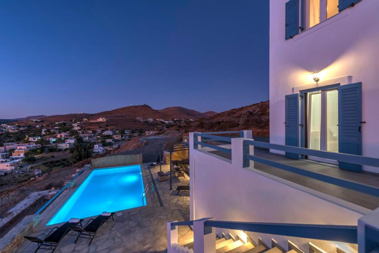 Oceania House With Sea View Vila Posidhonía Exterior foto