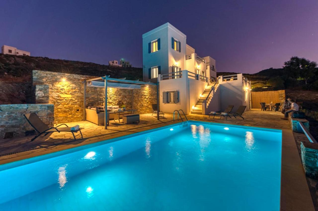 Oceania House With Sea View Vila Posidhonía Exterior foto