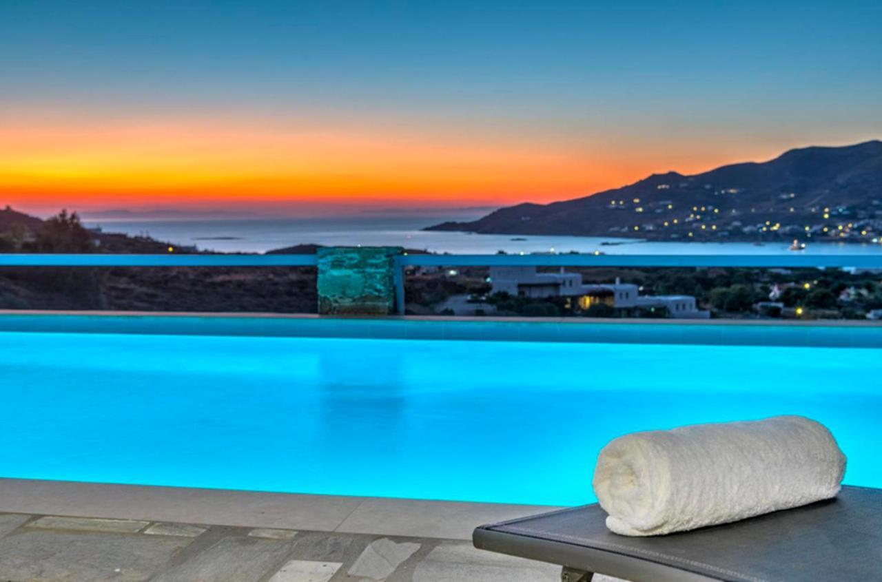 Oceania House With Sea View Vila Posidhonía Exterior foto